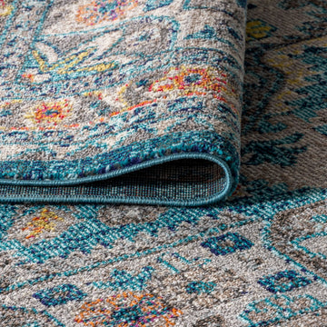 Kristina bohemian Flair Boho Vintage Medallion Area Rug